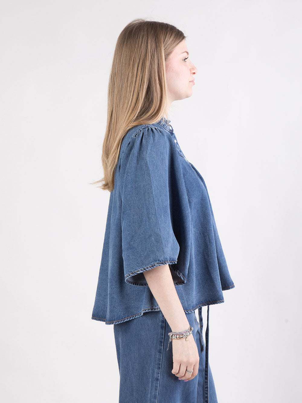 Camicetta in denim