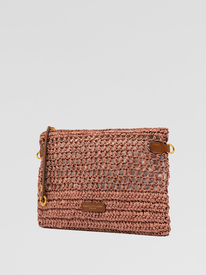 Pouch Nefeli in paglia