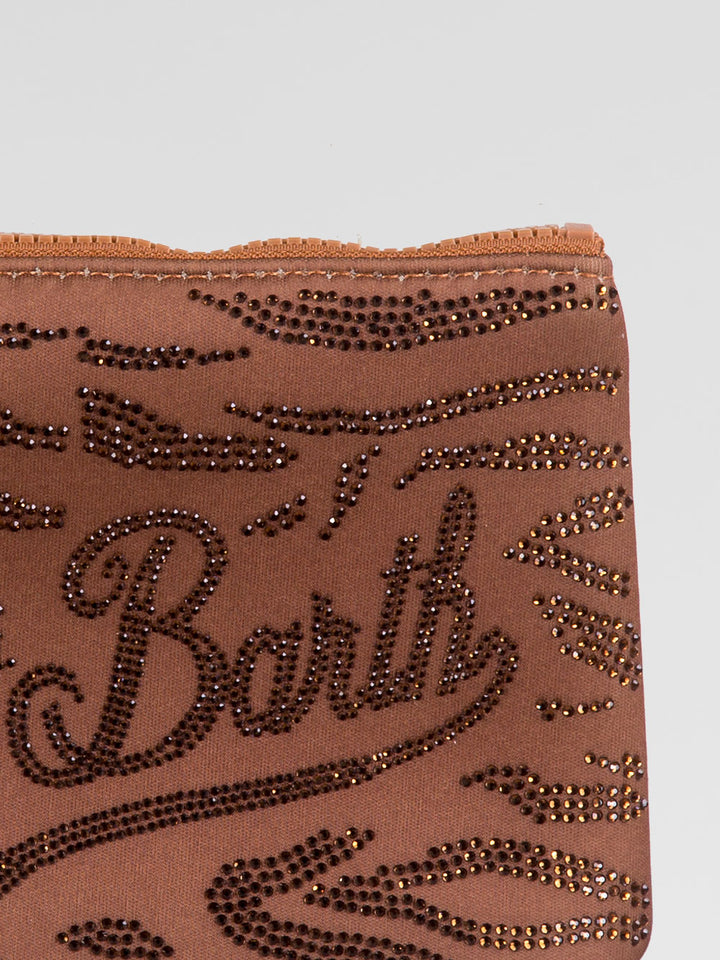 pochette aline strass