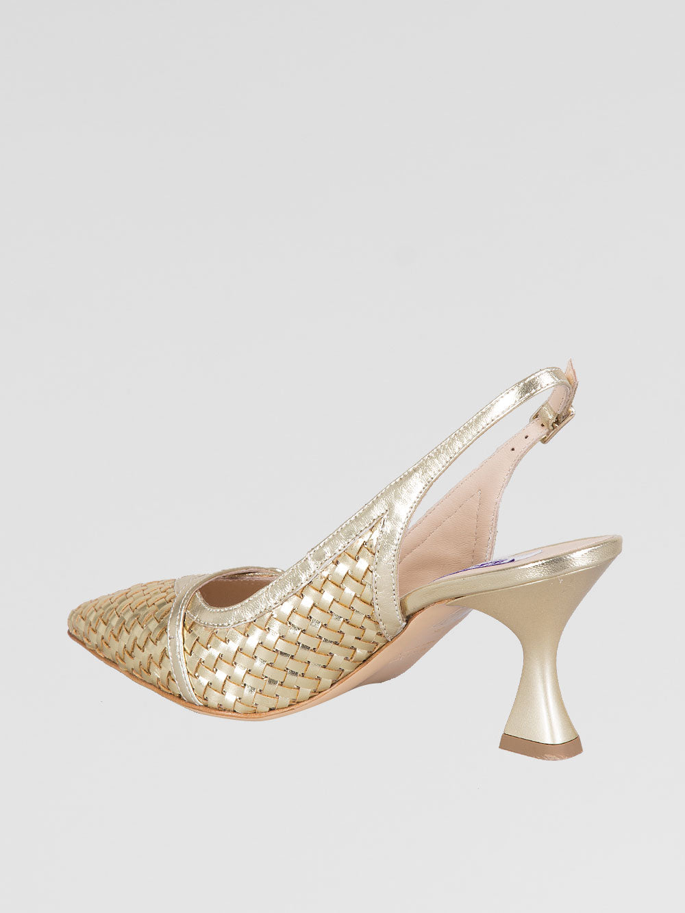 Slingback intrecciate