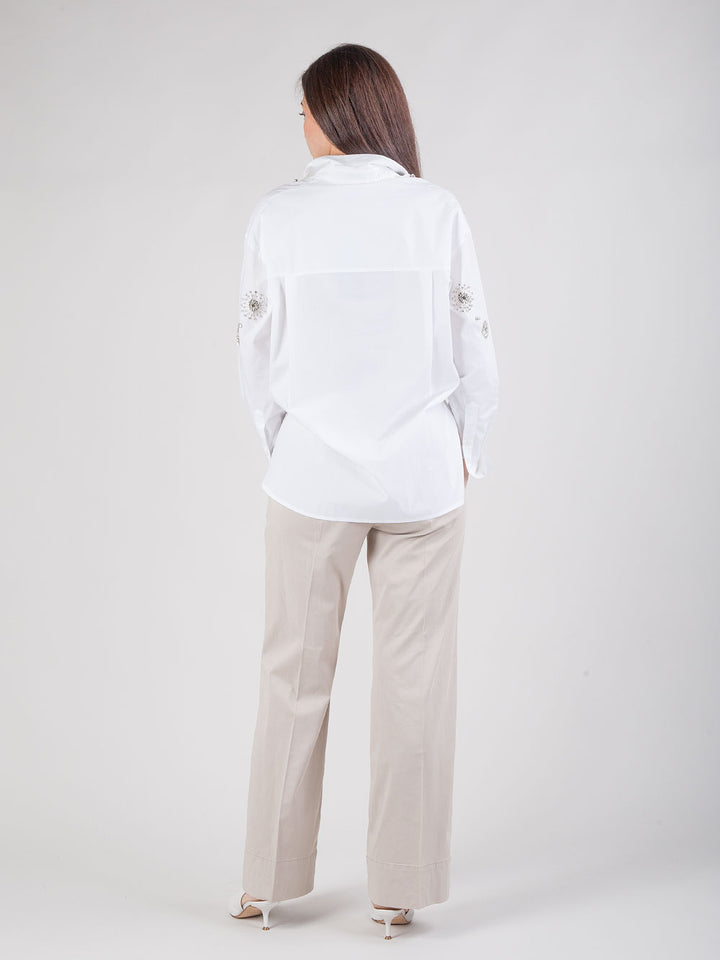 Pantaloni relaxed wide leg