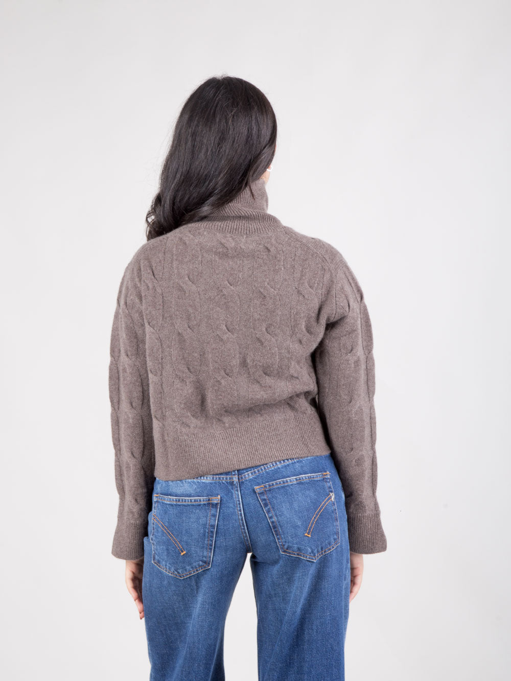 DOLCEVITA IN MAGLIA A TRECCE