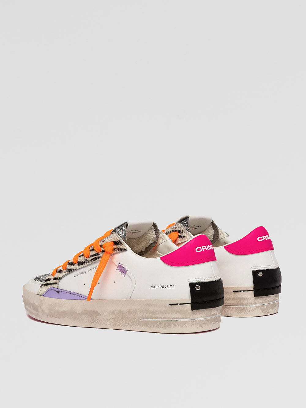 Sk8 deluxe tropical zebra