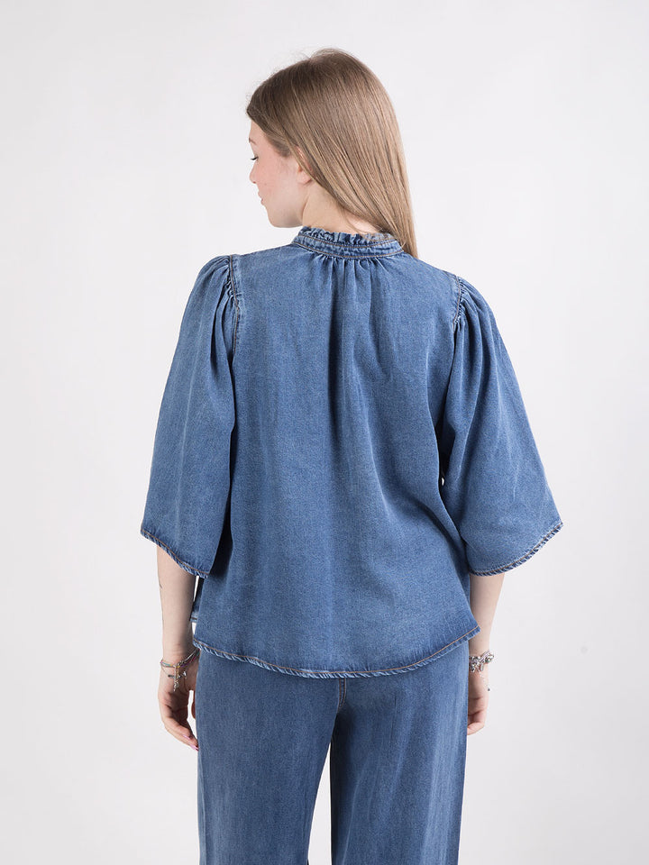 Camicetta in denim