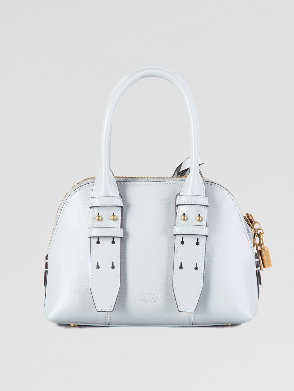 Borsa Bowling Bag zip mini in pelle