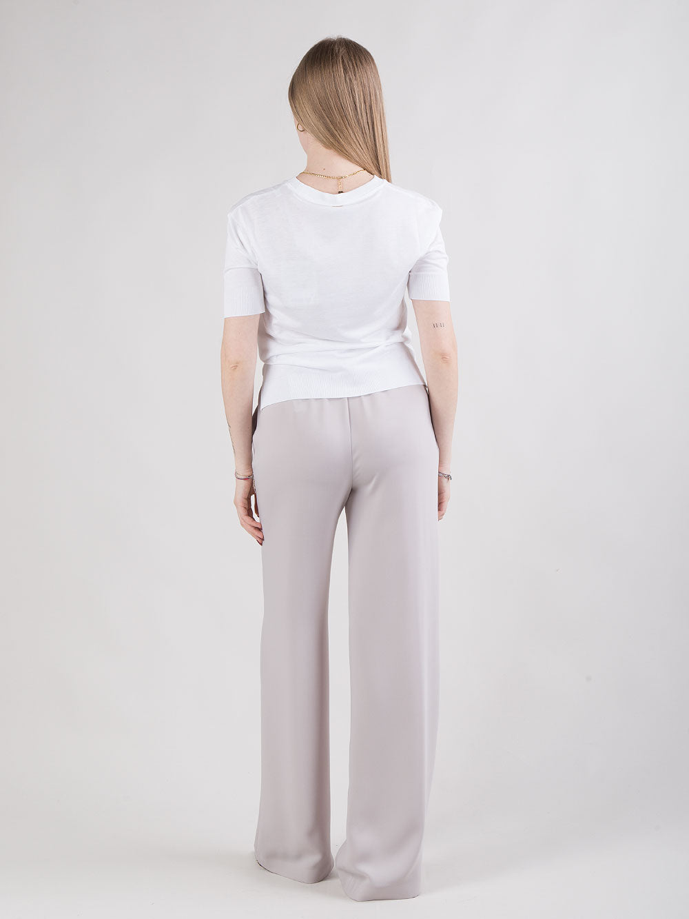 Pantalone palazzo con coulisse