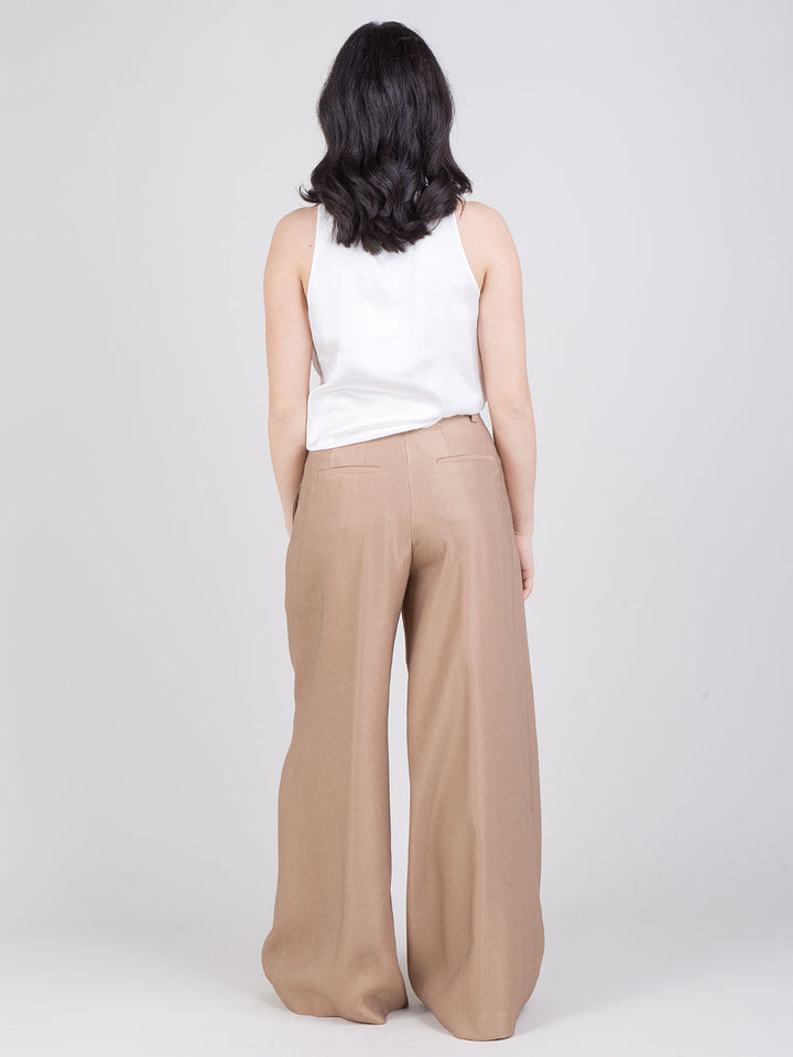 Pantaloni con pinces