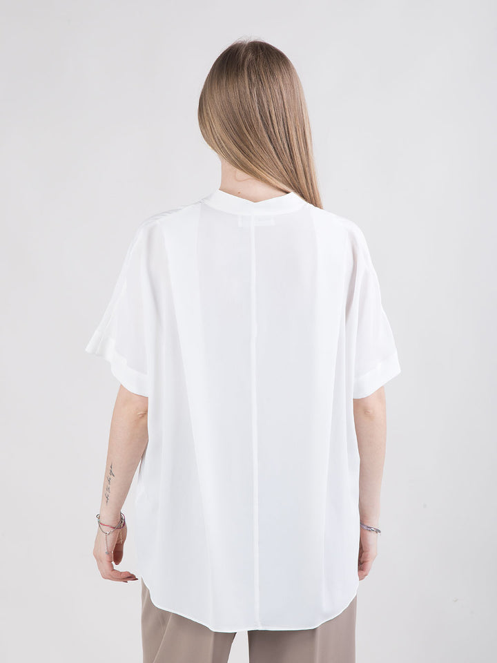 Blusa con rouches