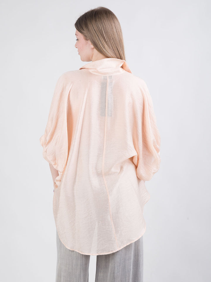 Camicia lunga oversize