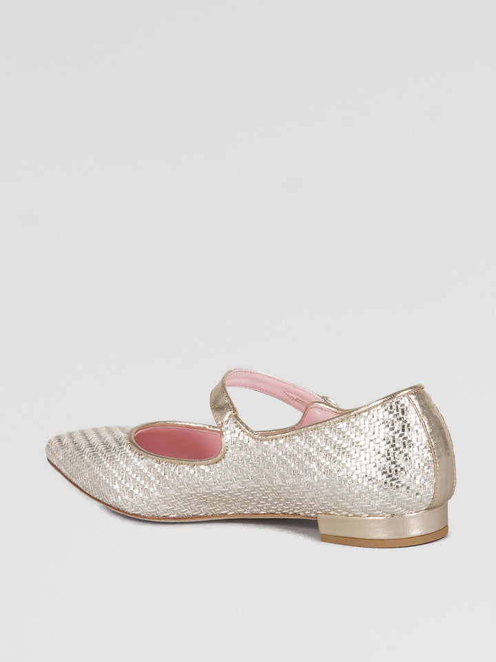 Ballerine intrecciate