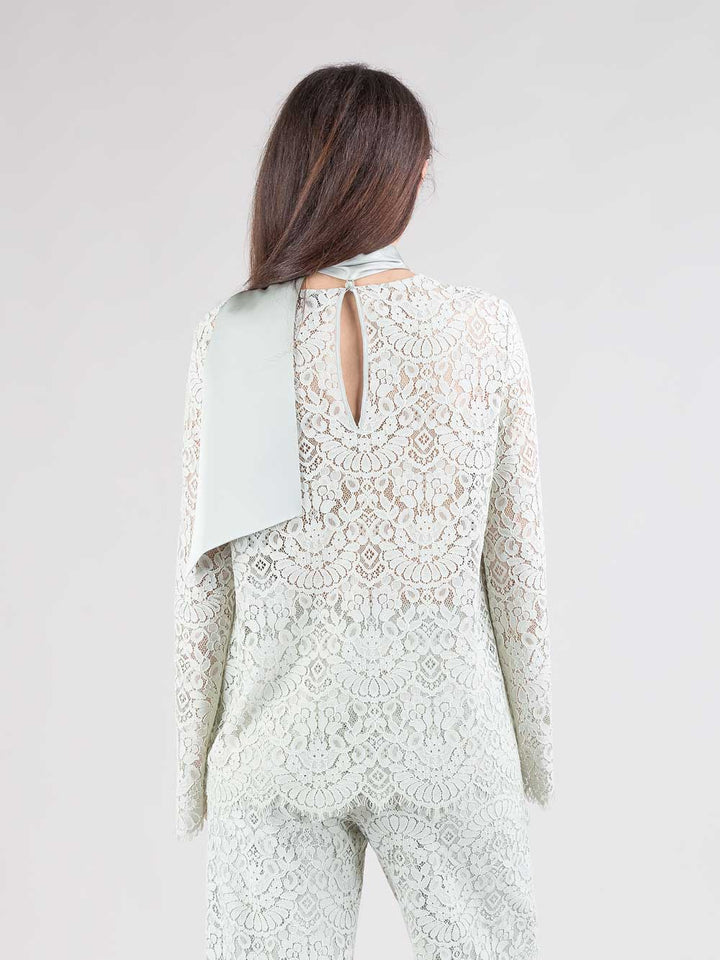 Blusa in pizzo