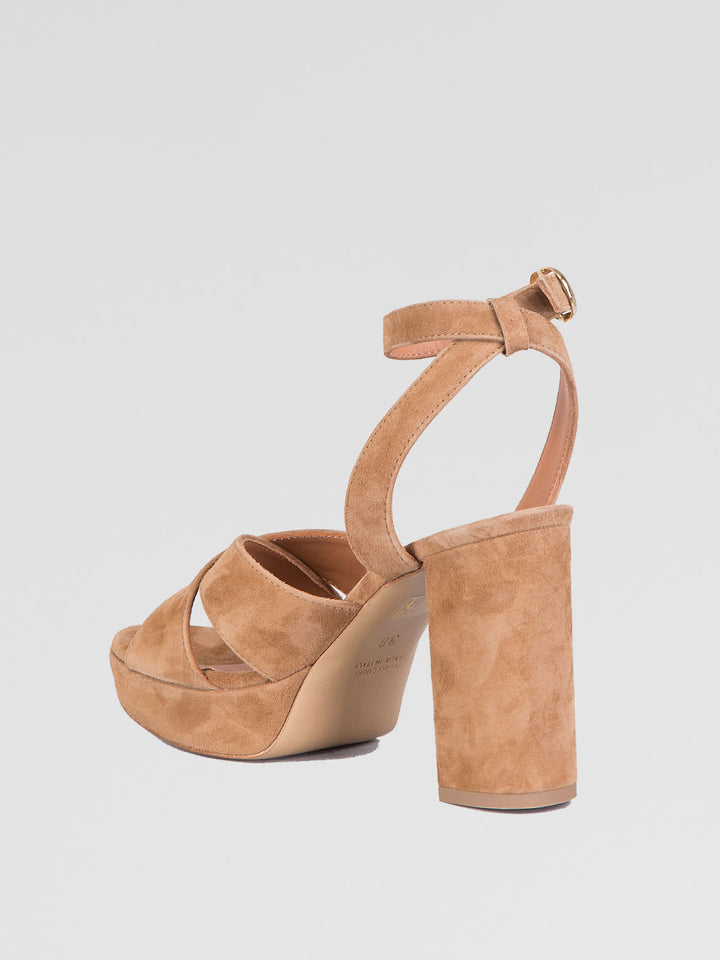 Sandali in suede