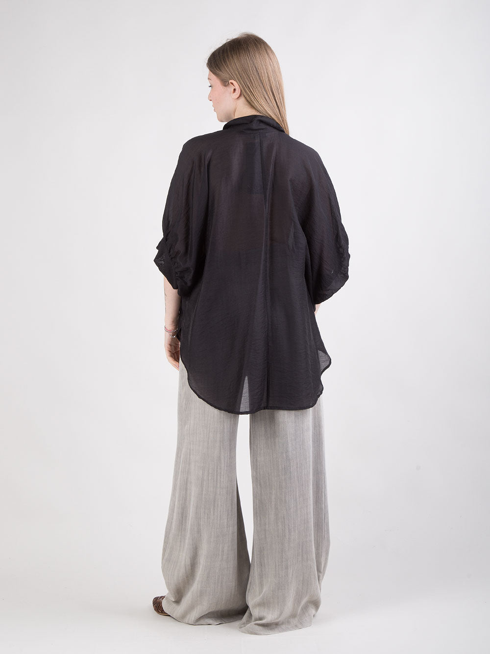 Camicia lunga oversize