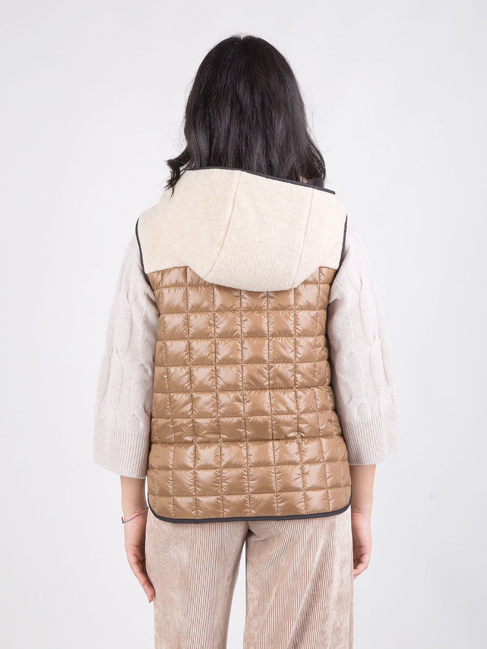 Gilet a quadri