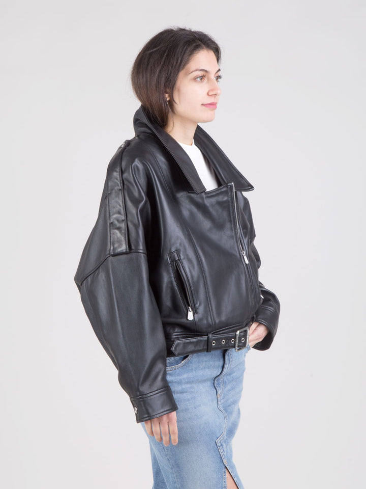 Chiodo in pelle