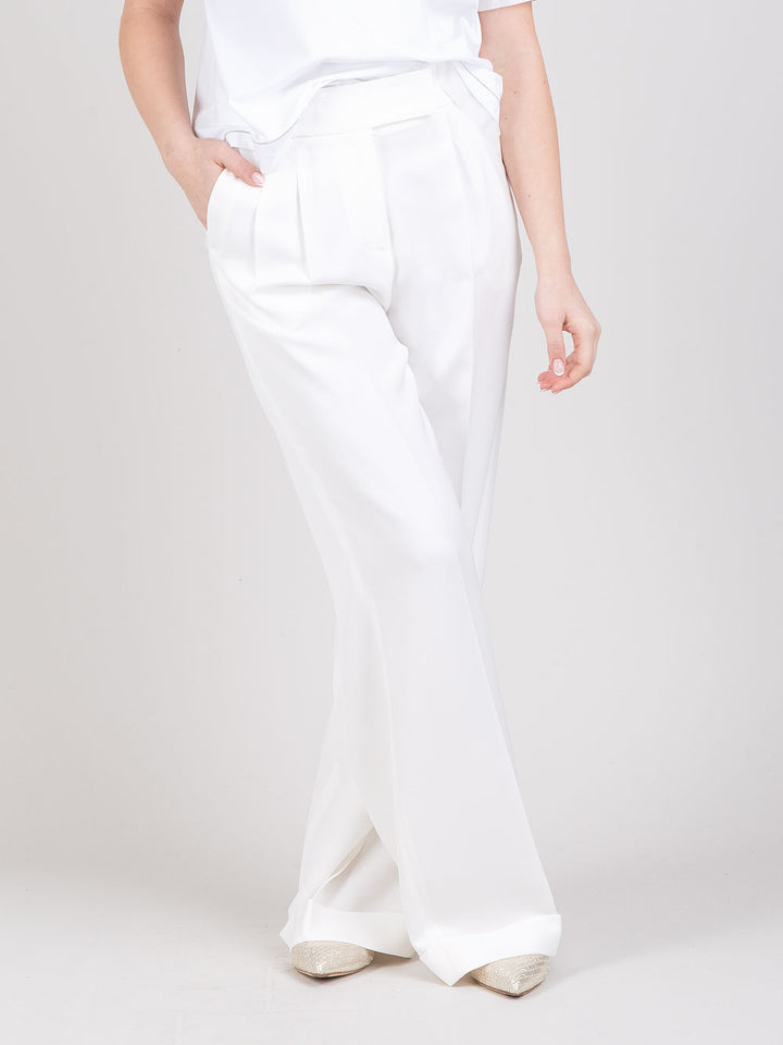 Pantaloni con risvolti