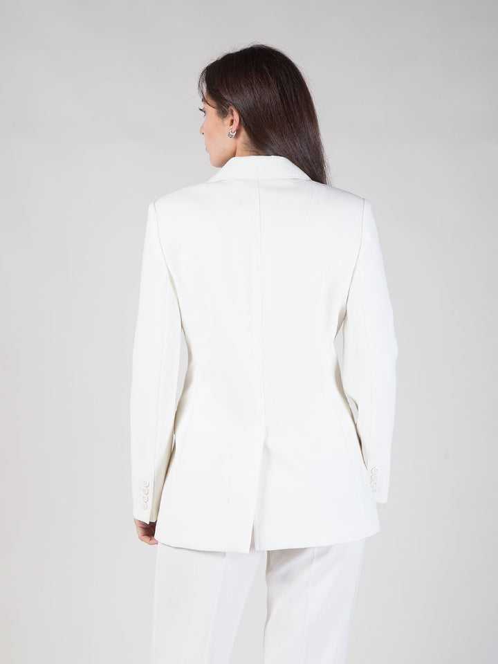 Blazer grembo doppiopetto in lana