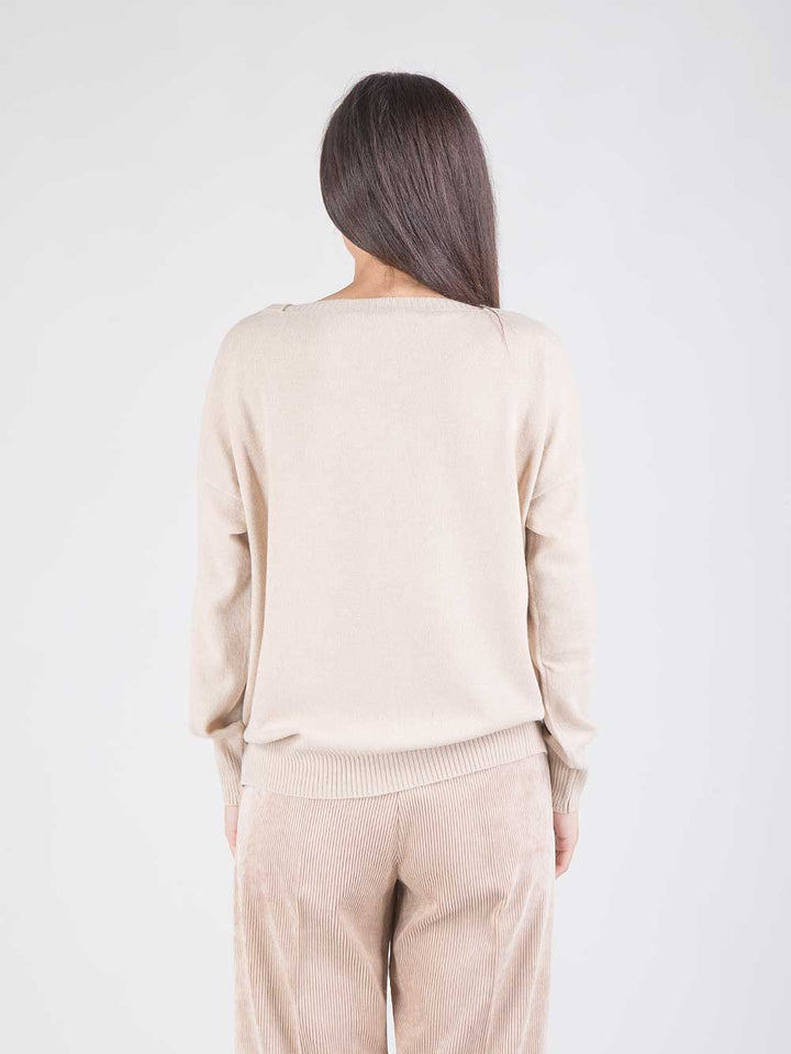 Maglia intarsio lux