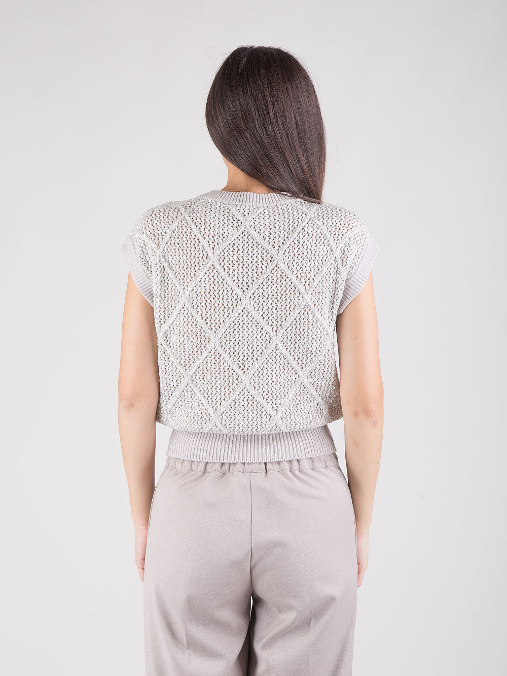 Gilet paillettes