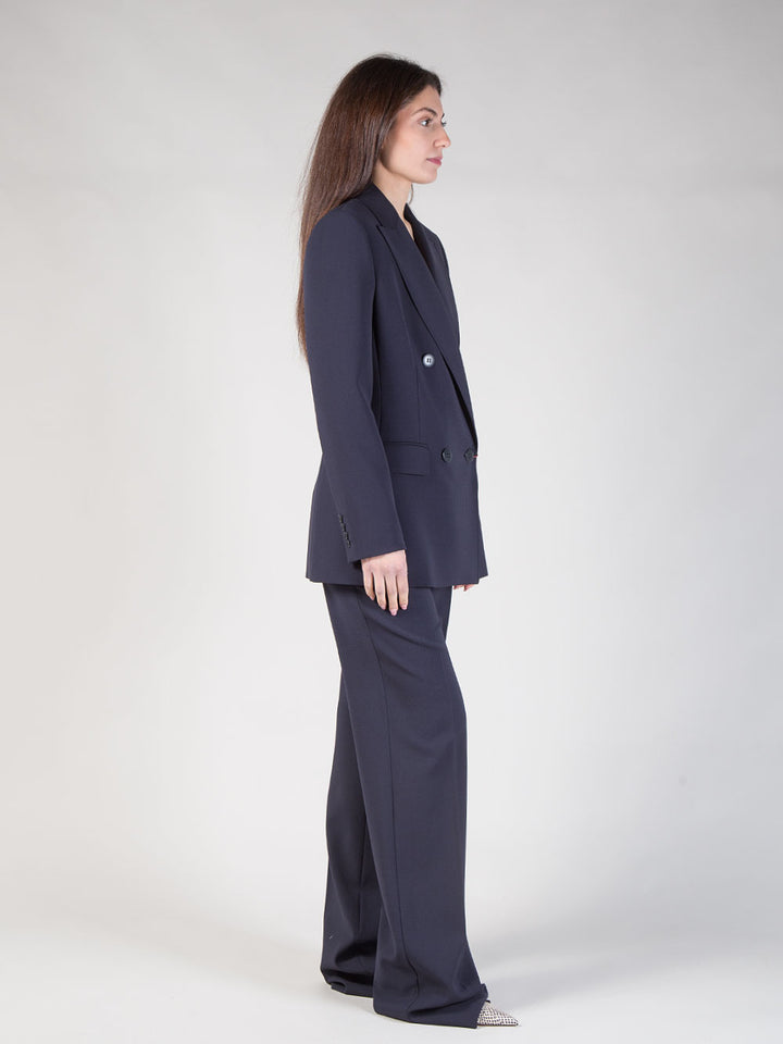 Blazer grembo doppiopetto in lana