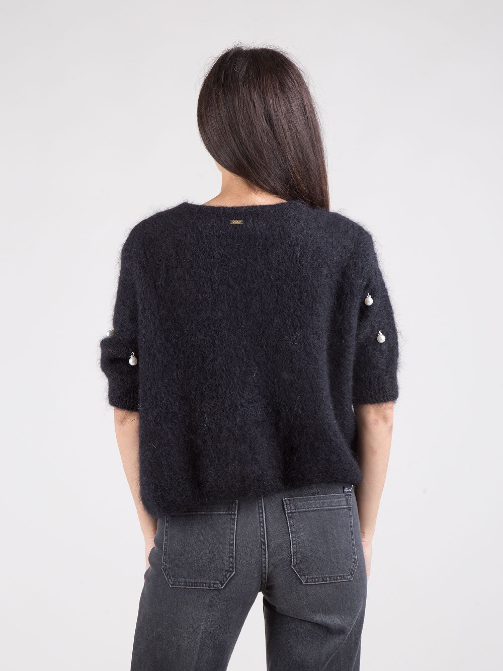 Cardigan perle