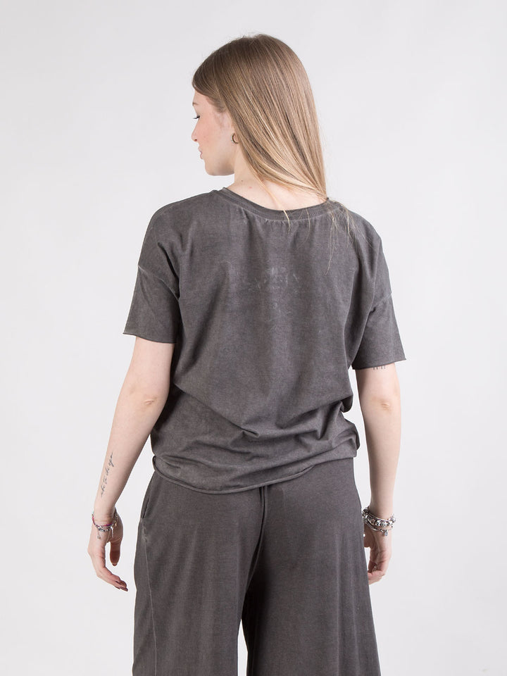 maglia girocollo sfumata
