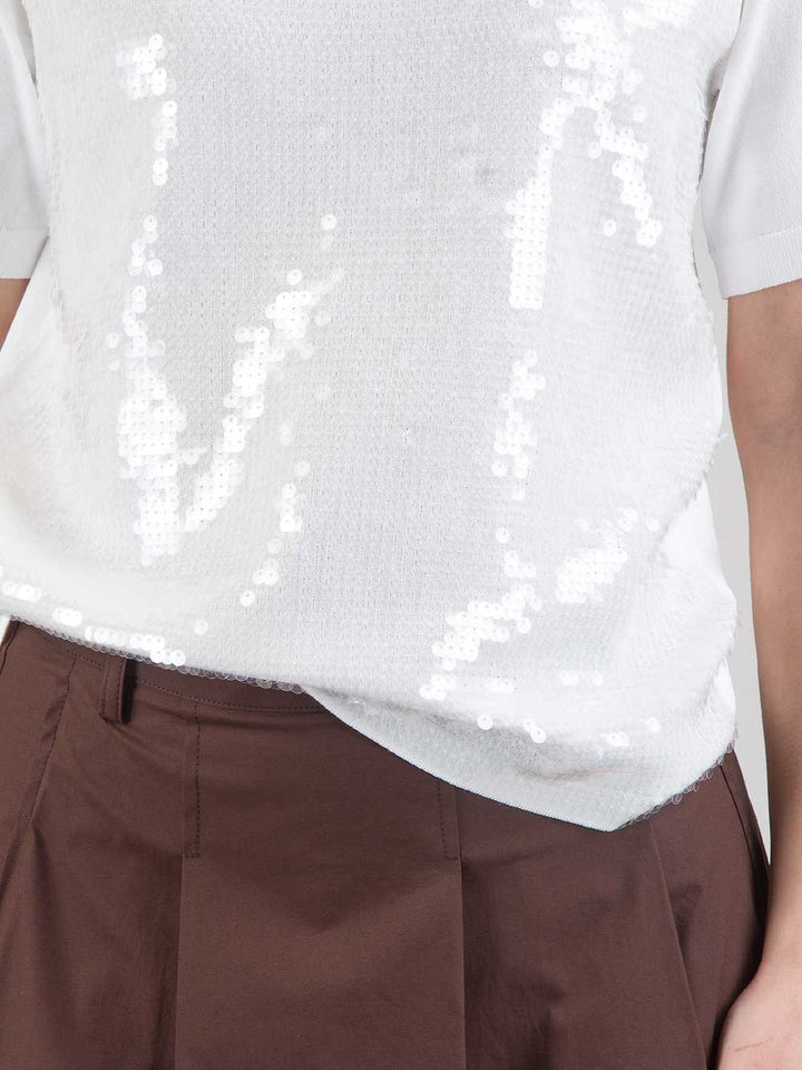 T-shirt paillettes