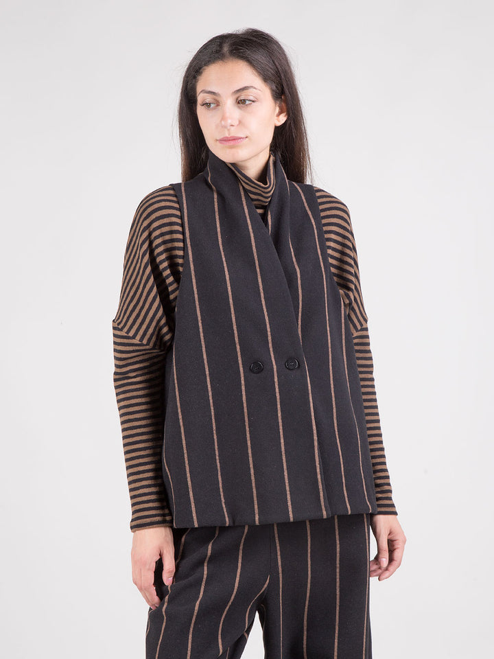 Gilet gessato