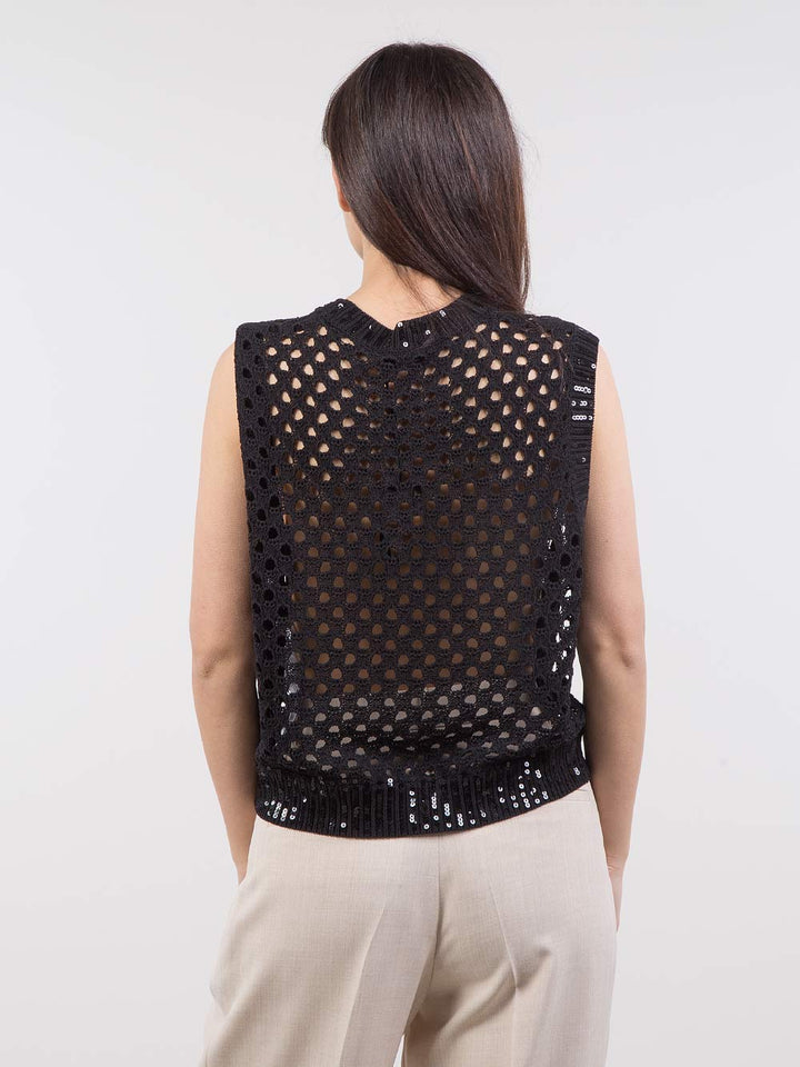 Gilet in maglia