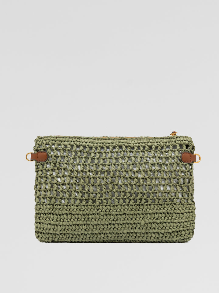 Pouch Nefeli in paglia
