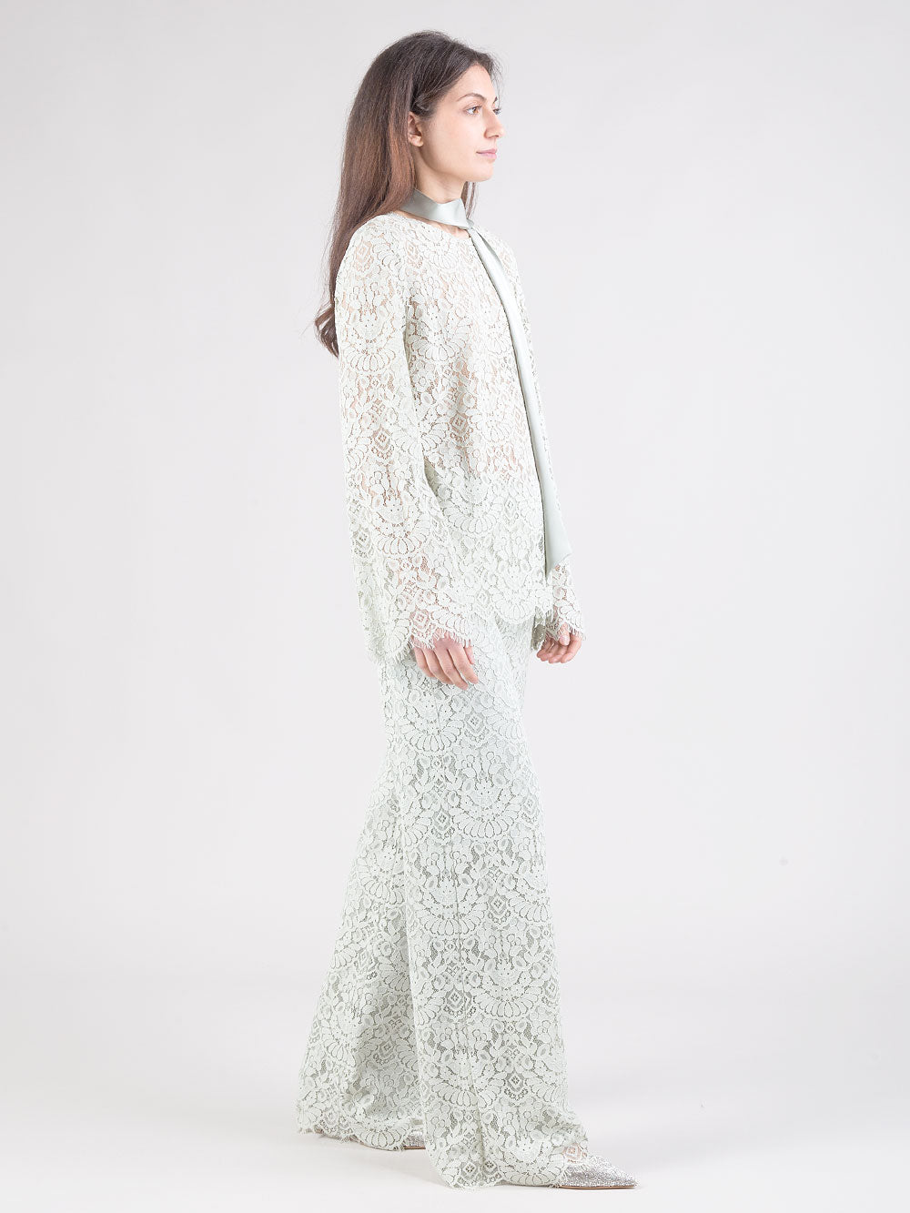 Pantaloni in pizzo