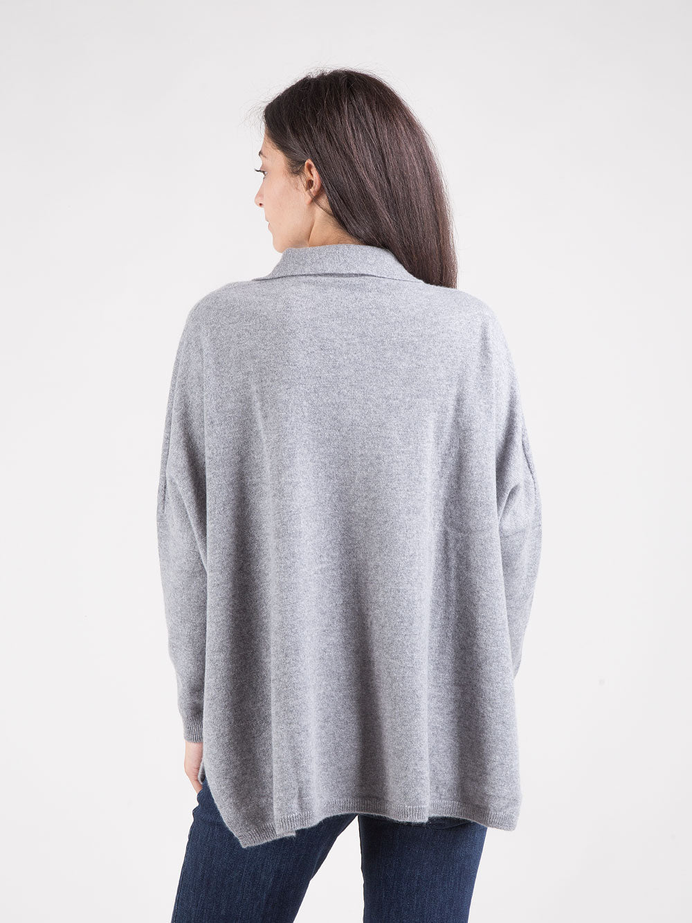 Maxi maglia camicia