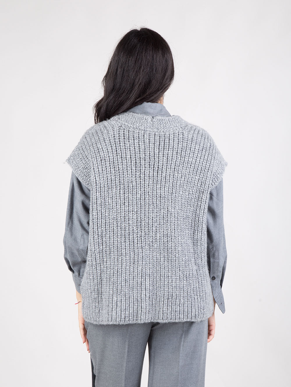 Gilet in mohair