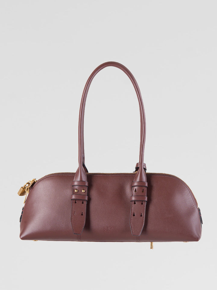 Borsa Bowling Horizontal Big in pelle