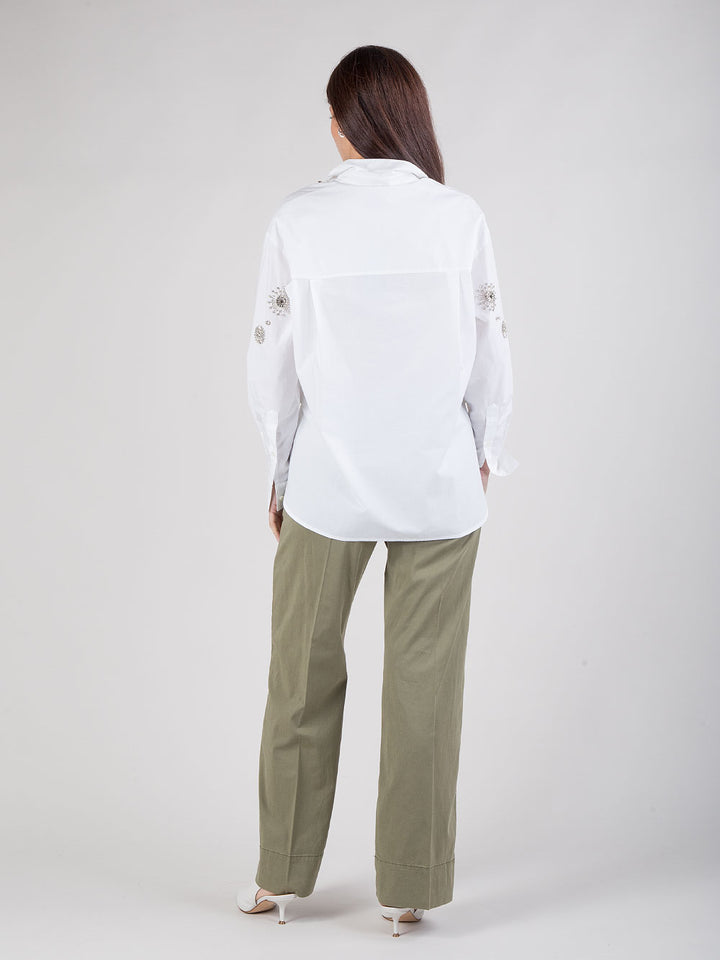 Pantaloni relaxed wide leg