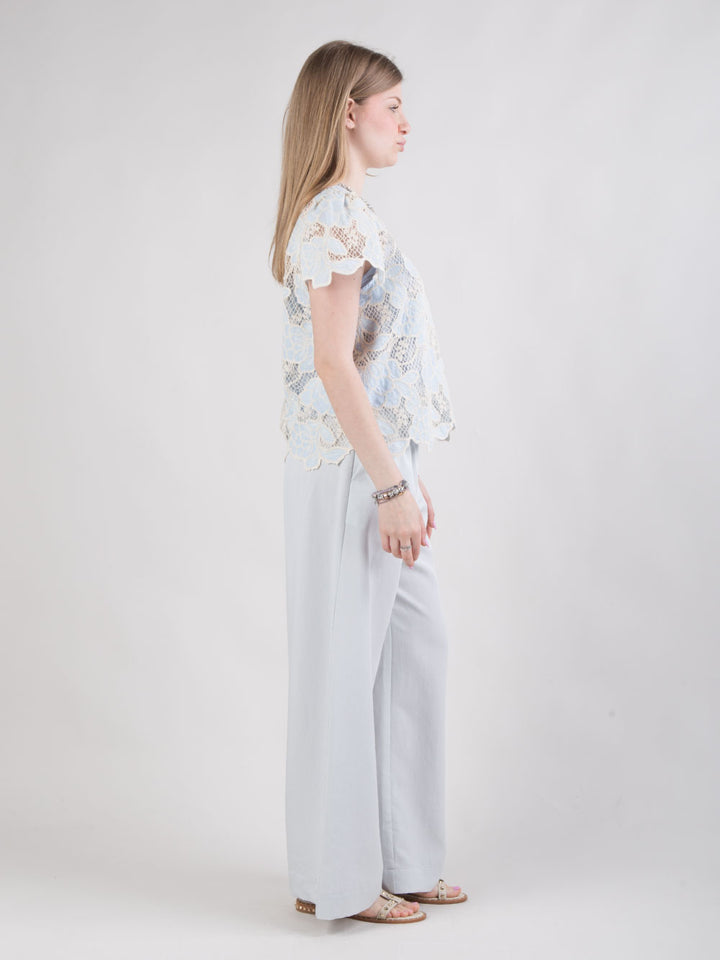 Pantaloni a gamba larga