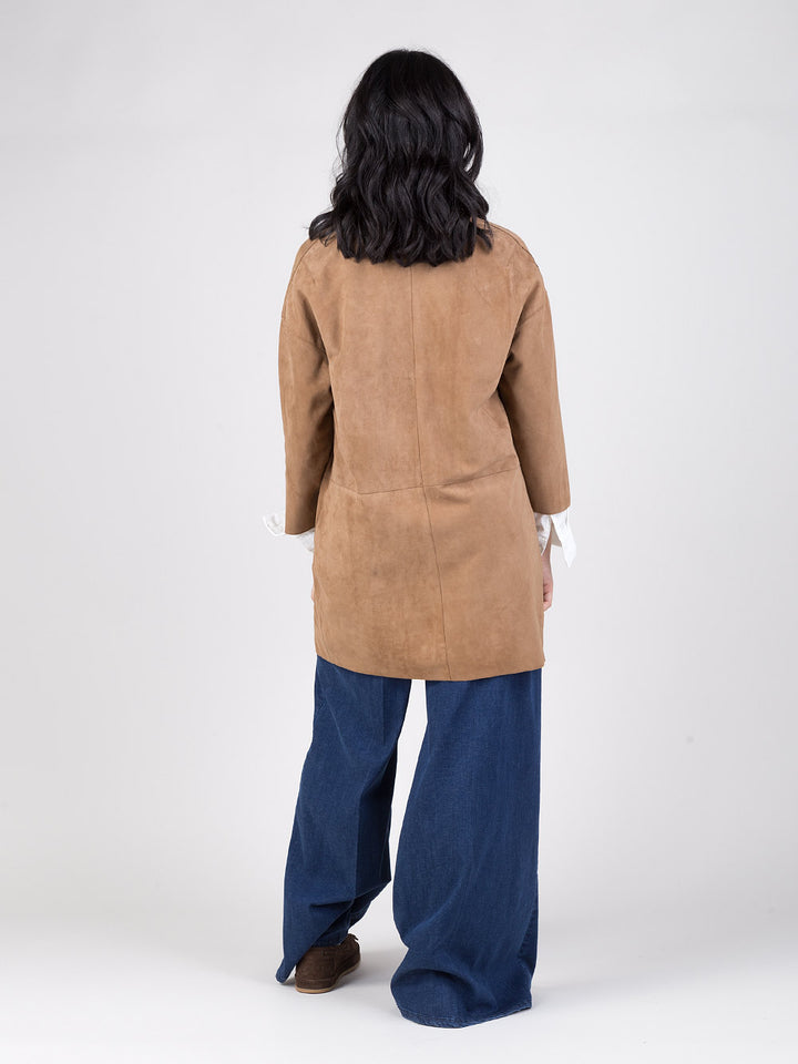 Giacca Virginia suede