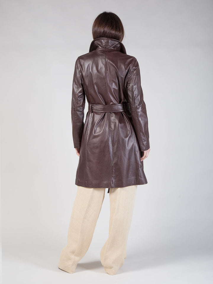 Giacca amaca in pelle