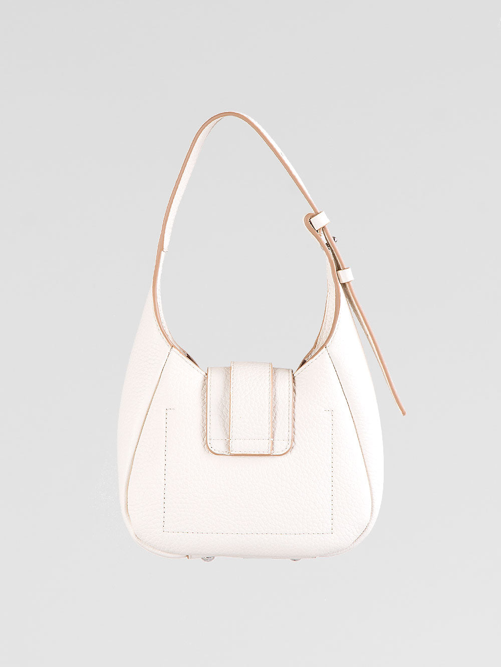 Borsa hobo mini in pelle martellata