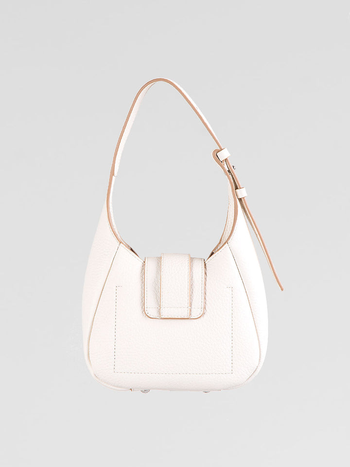 Borsa hobo mini in pelle martellata