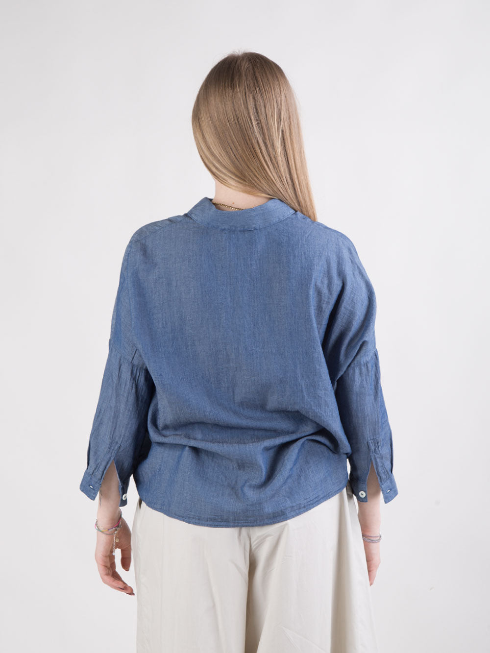 Camicia over in cotone