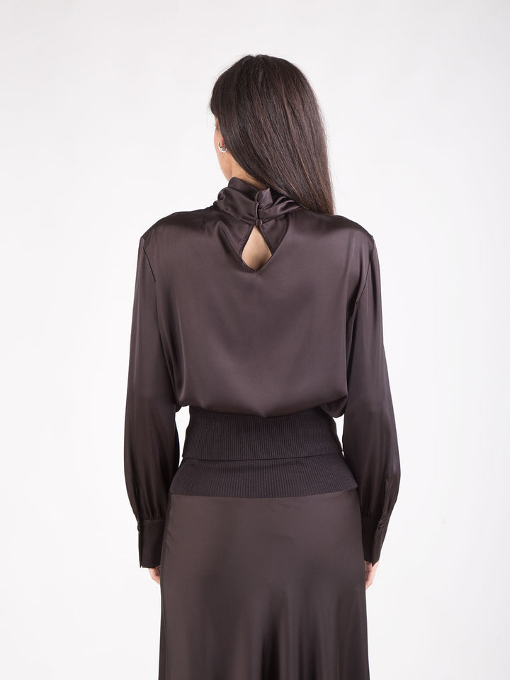 Blusa in raso
