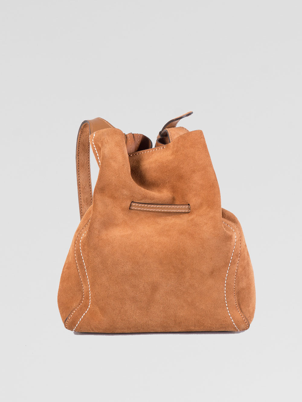 Borsa Sienna camoscio
