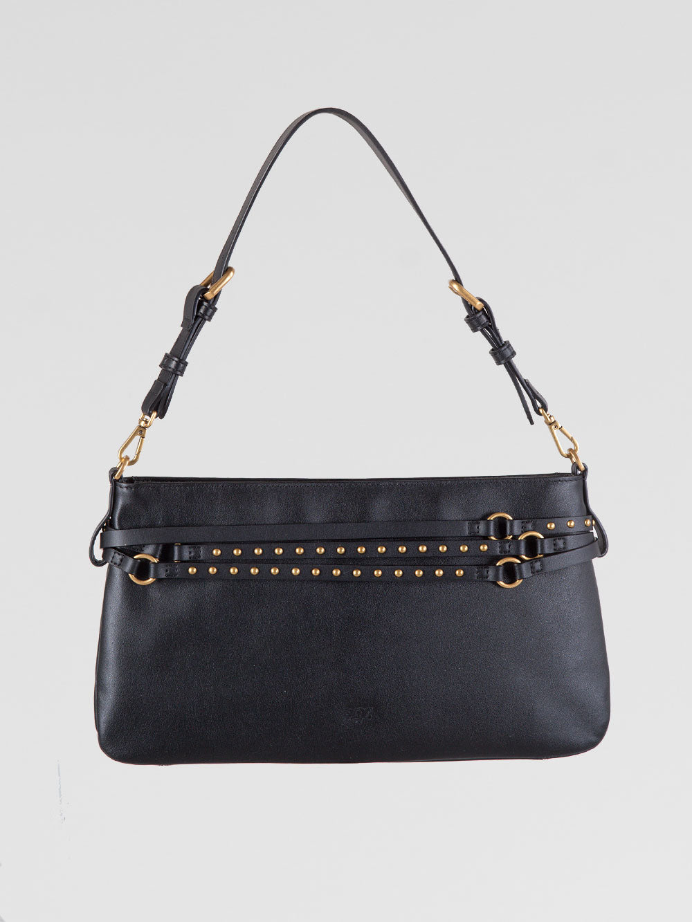 Borsa Belt Bag in pelle con cintura decorativa