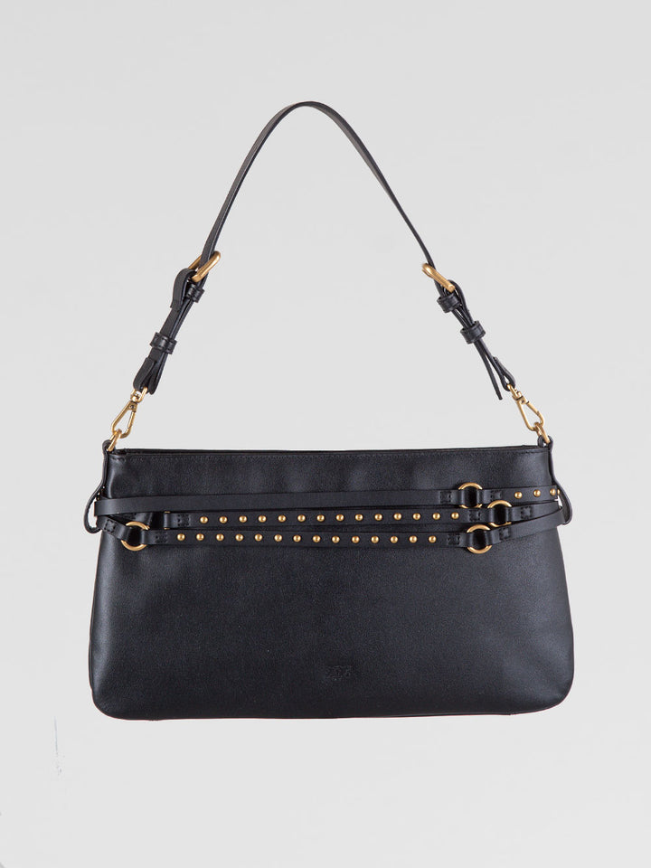 Borsa Belt Bag in pelle con cintura decorativa