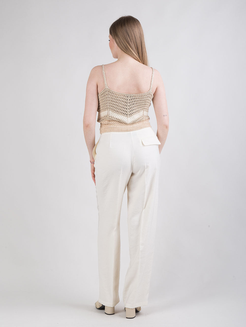 Tailleur con giacca doppiopetto
