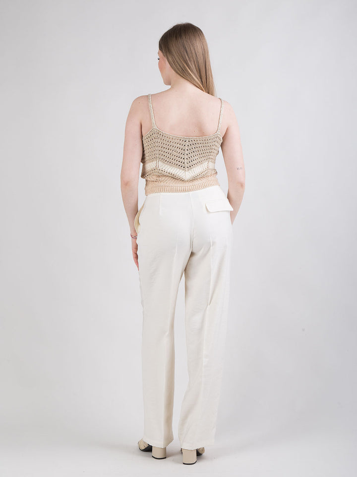 Tailleur con giacca doppiopetto