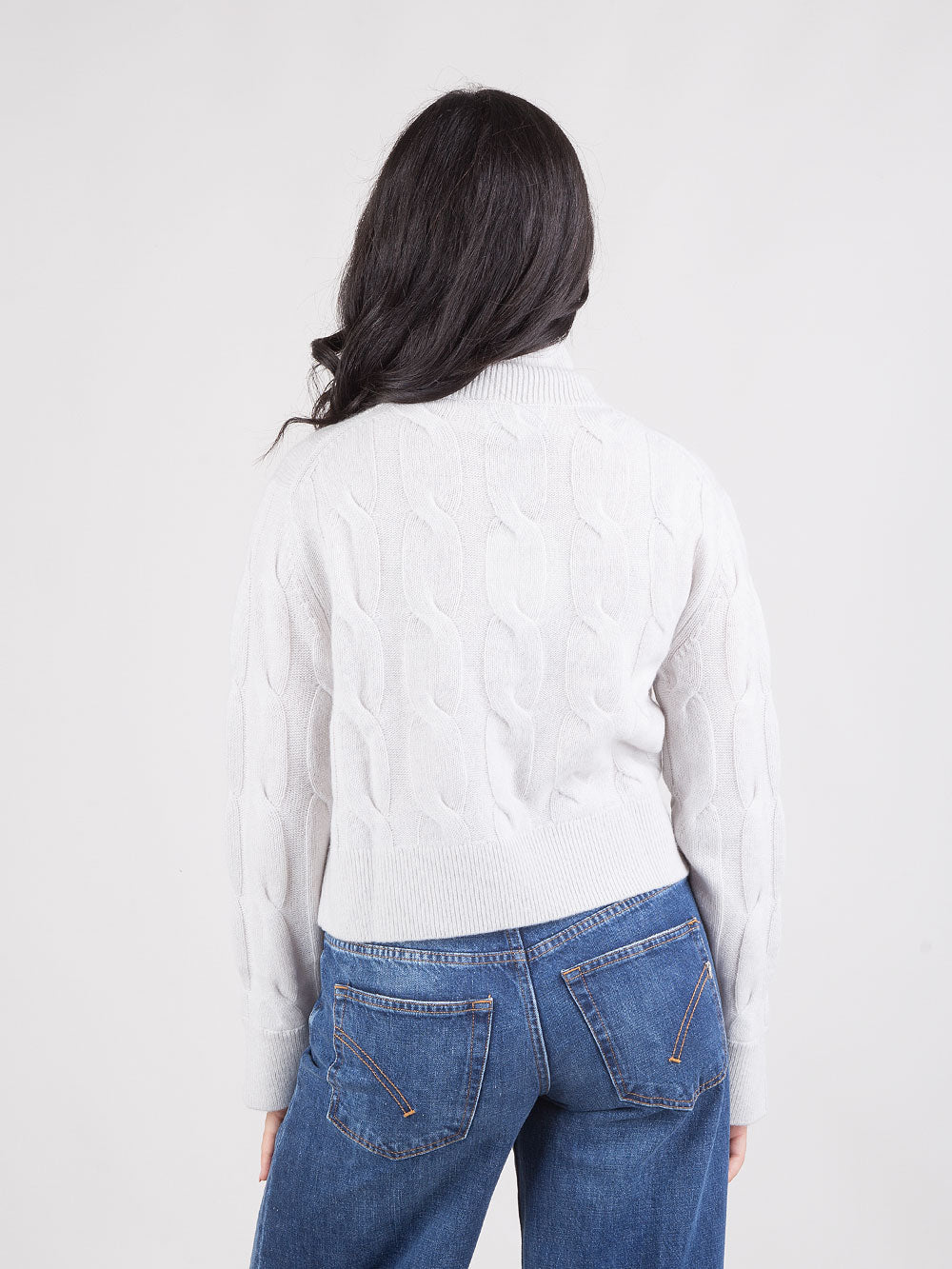 DOLCEVITA IN MAGLIA A TRECCE