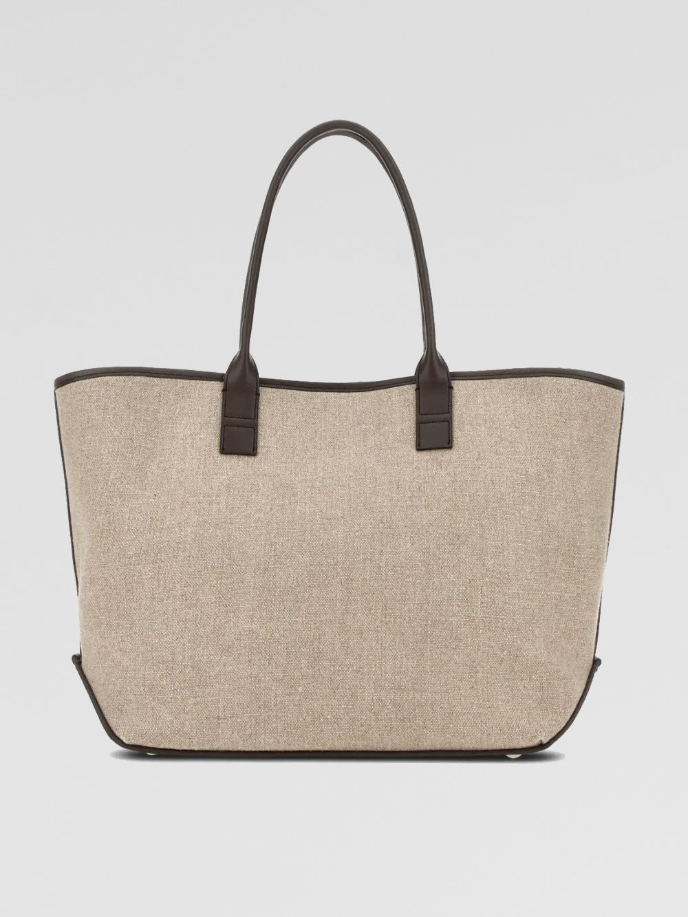 Shopping bag in lino