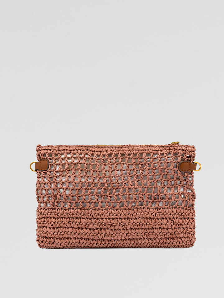 Pouch Nefeli in paglia
